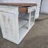 Buffet without a door, counter