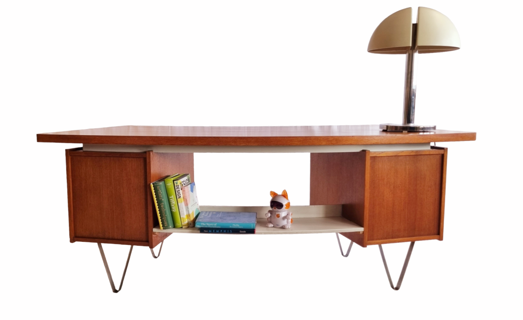 Boomerang Floating Desk from Tijsseling Nijkerk, the Netherlands, 1960s