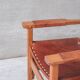 Pair of Mid-Century French Leather Armchairs