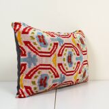 Coussin Ikat velours