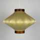 Mid-century modern Italian Cocoon pendant lamp from the 1960s.