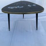 Table basse triangulaire années 50-60
