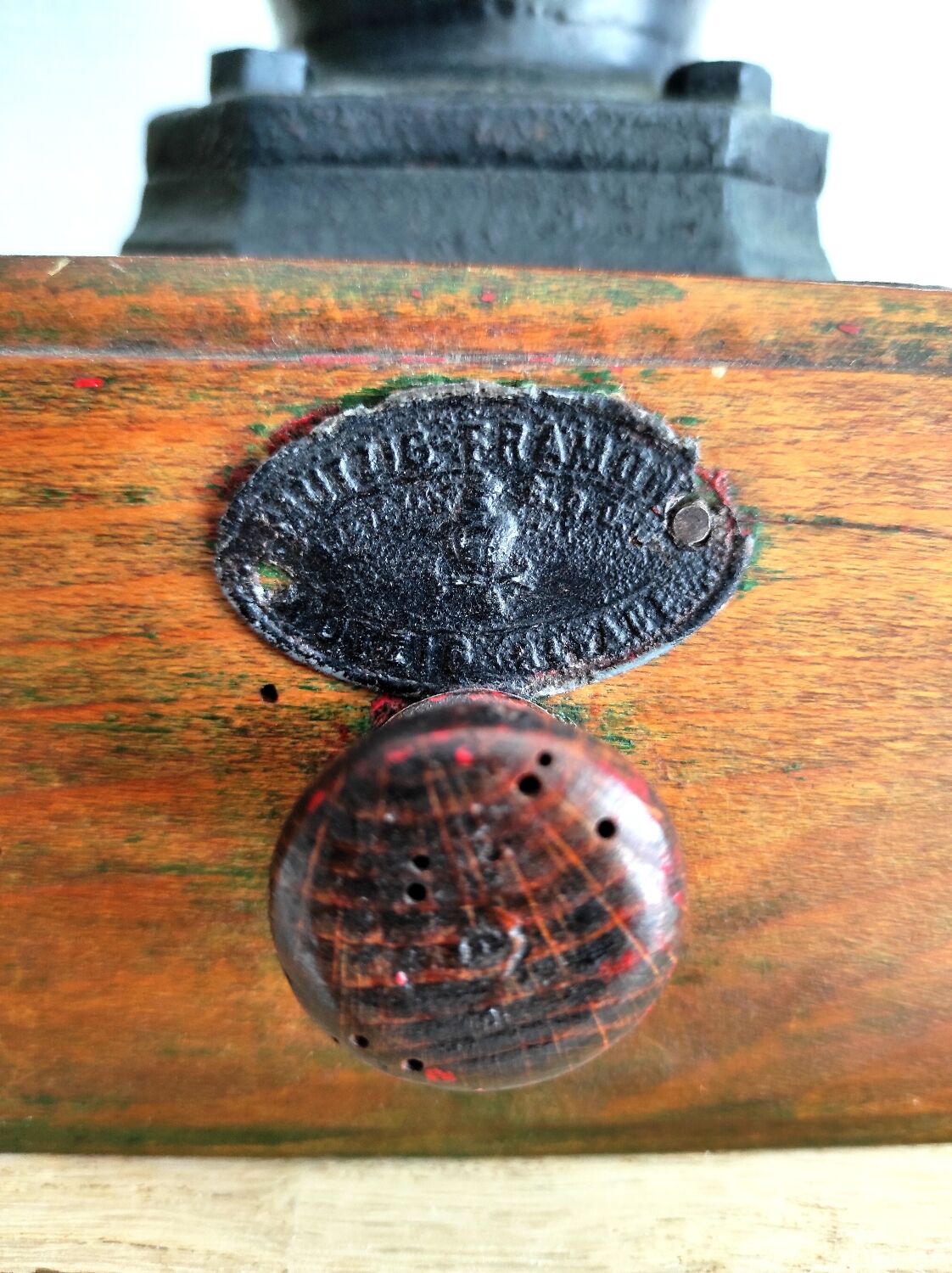 Old coffee grinder Mutzig