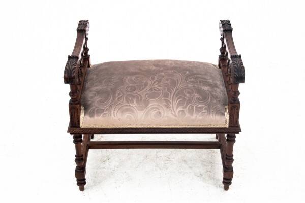 Seat, France, around 1900. After renovation.