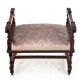 Seat, France, around 1900. After renovation.