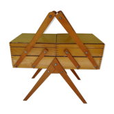 Sewinf cart for vintage child toy of 60s