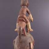 Gelede Yoruba mask with horseman crest (N° 29641)