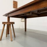 Cherry farmhouse table with 260cm extensions