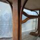 Wooden bistro table