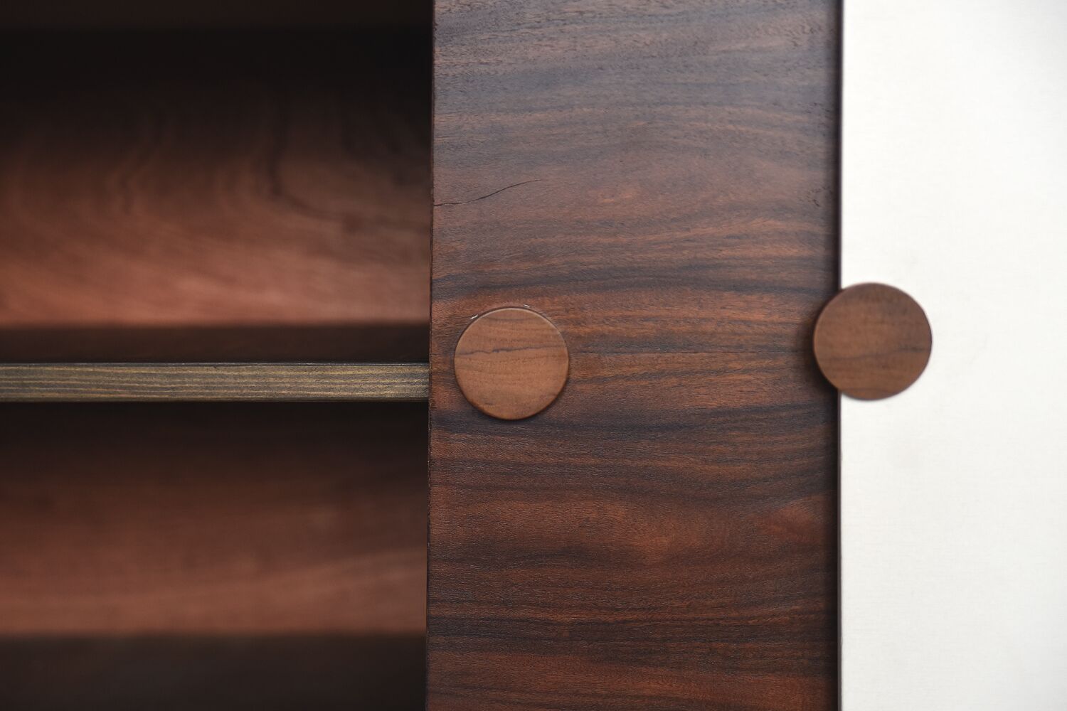 Zoomorphic scandinavian rosewood sideboard, 1960
