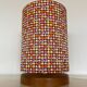 Lamp'angel Dotted H30 D20 furniture lamp - vintage fabric