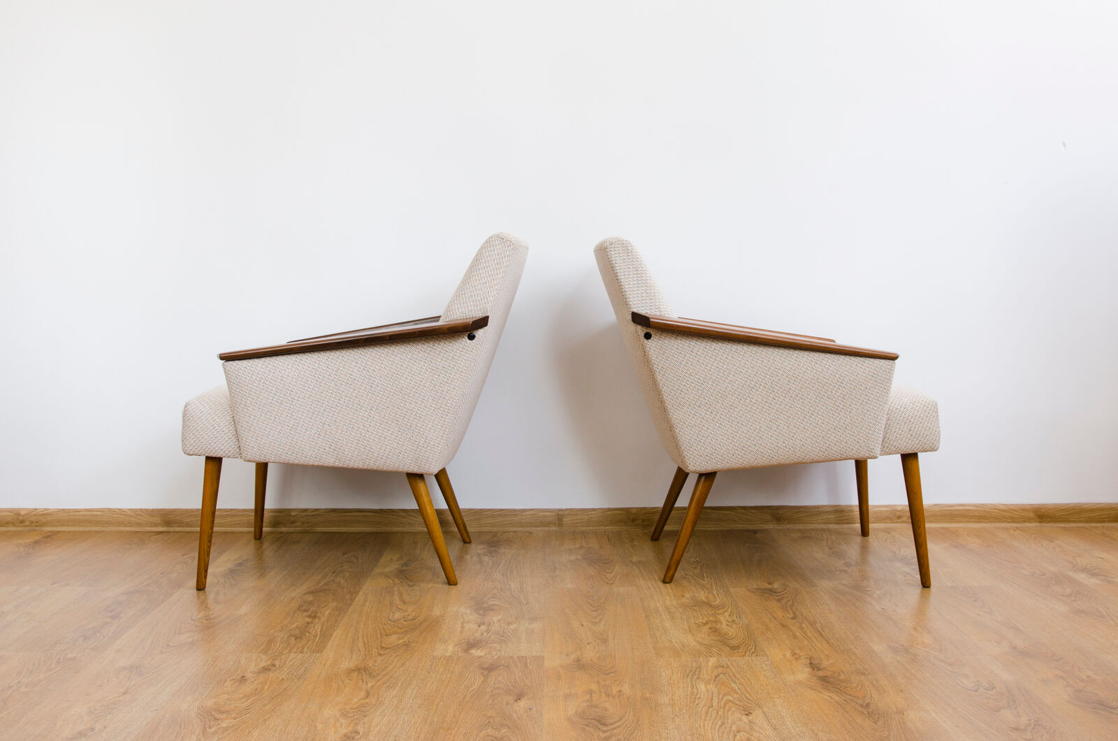 Pair of mid-century armchairs