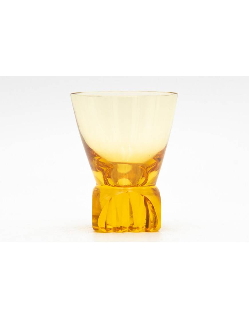 Crystal carafe and 5 glasses, WMF Germany, Art Deco.