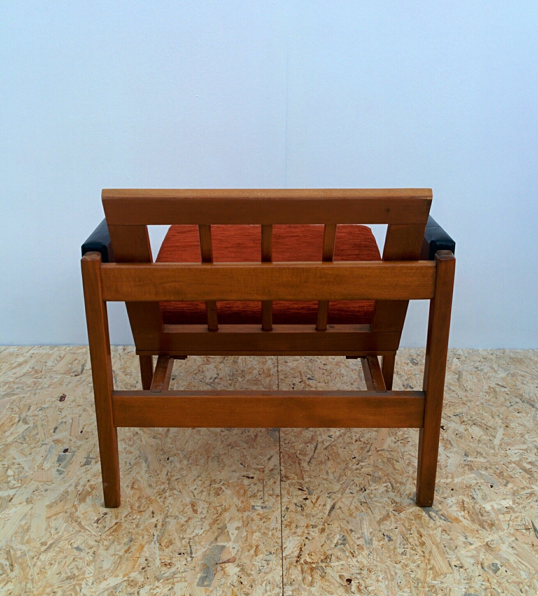 Fauteuil vintage à barreaux