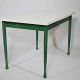 B&B Italy Wicker Chairs Table Colorful Mid-Century Design 60s 70s, Set of 5