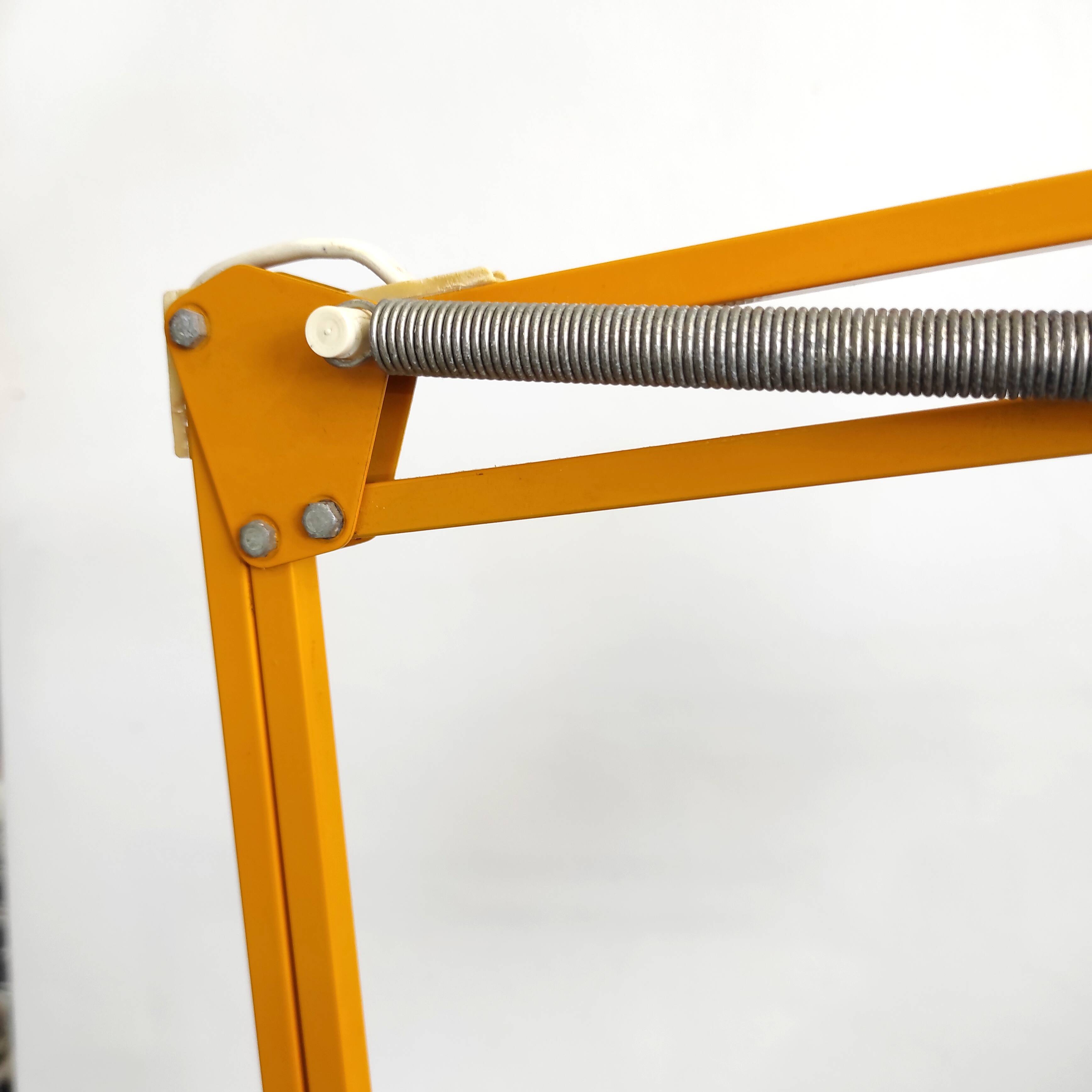 Yellow Twist Lamp, 1980