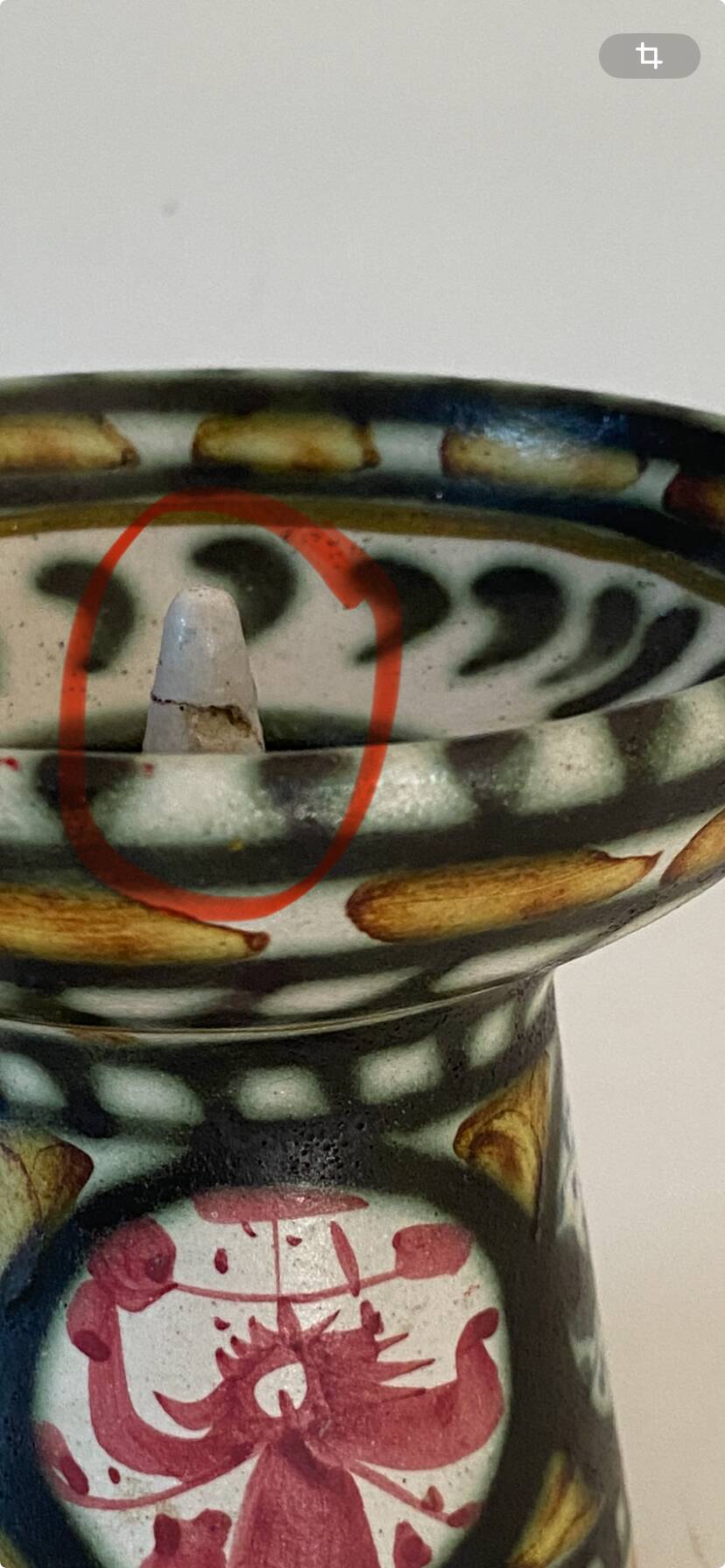 Candlestick by André l’Helguen for Keraluc