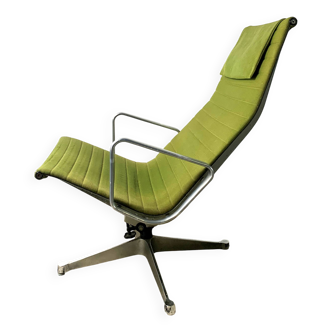 Aluminum Lounge Chair EA125 by Charles & Ray Eames for Herman Miller, 1958