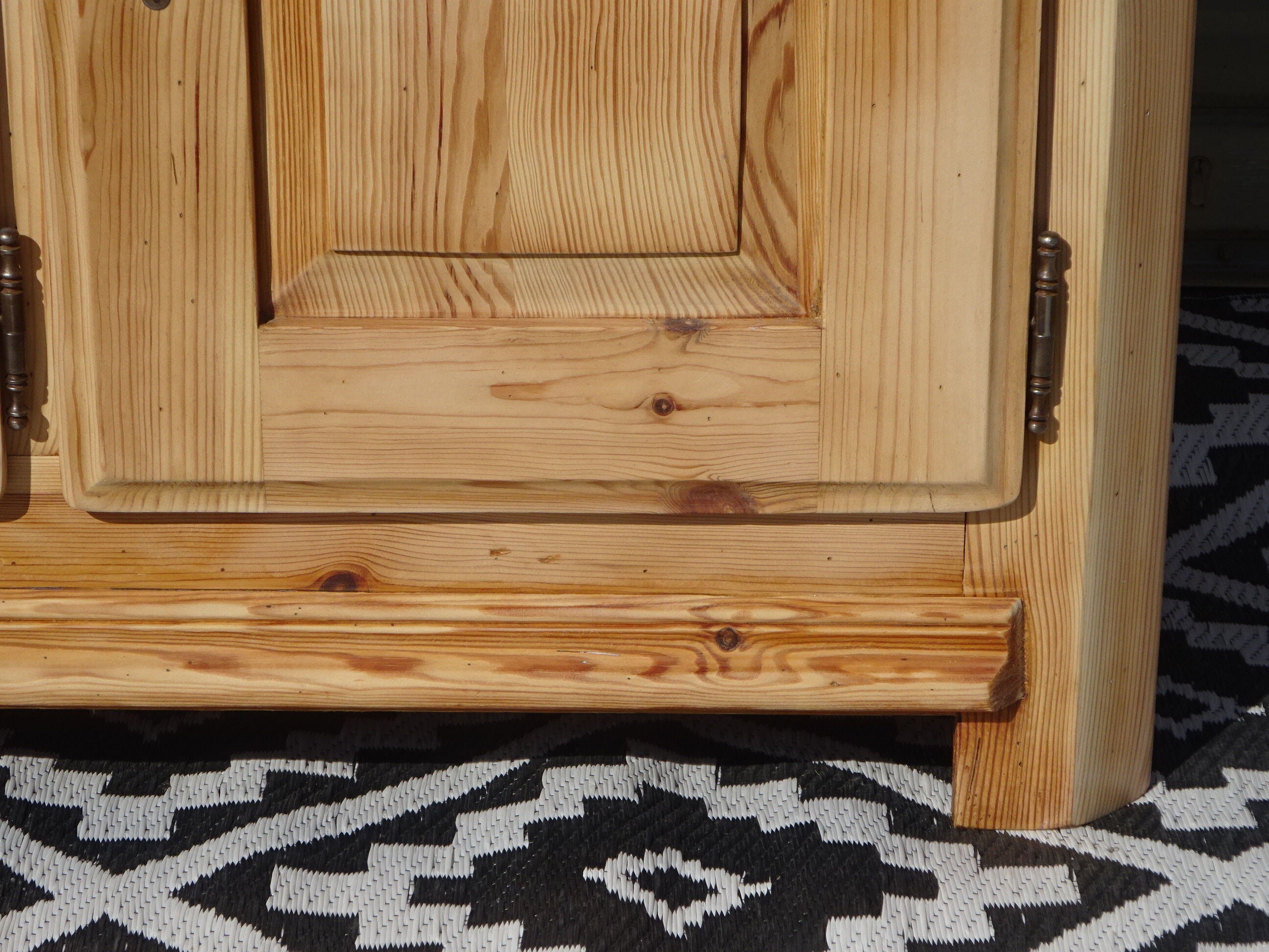 Solid wood enfilade, restored