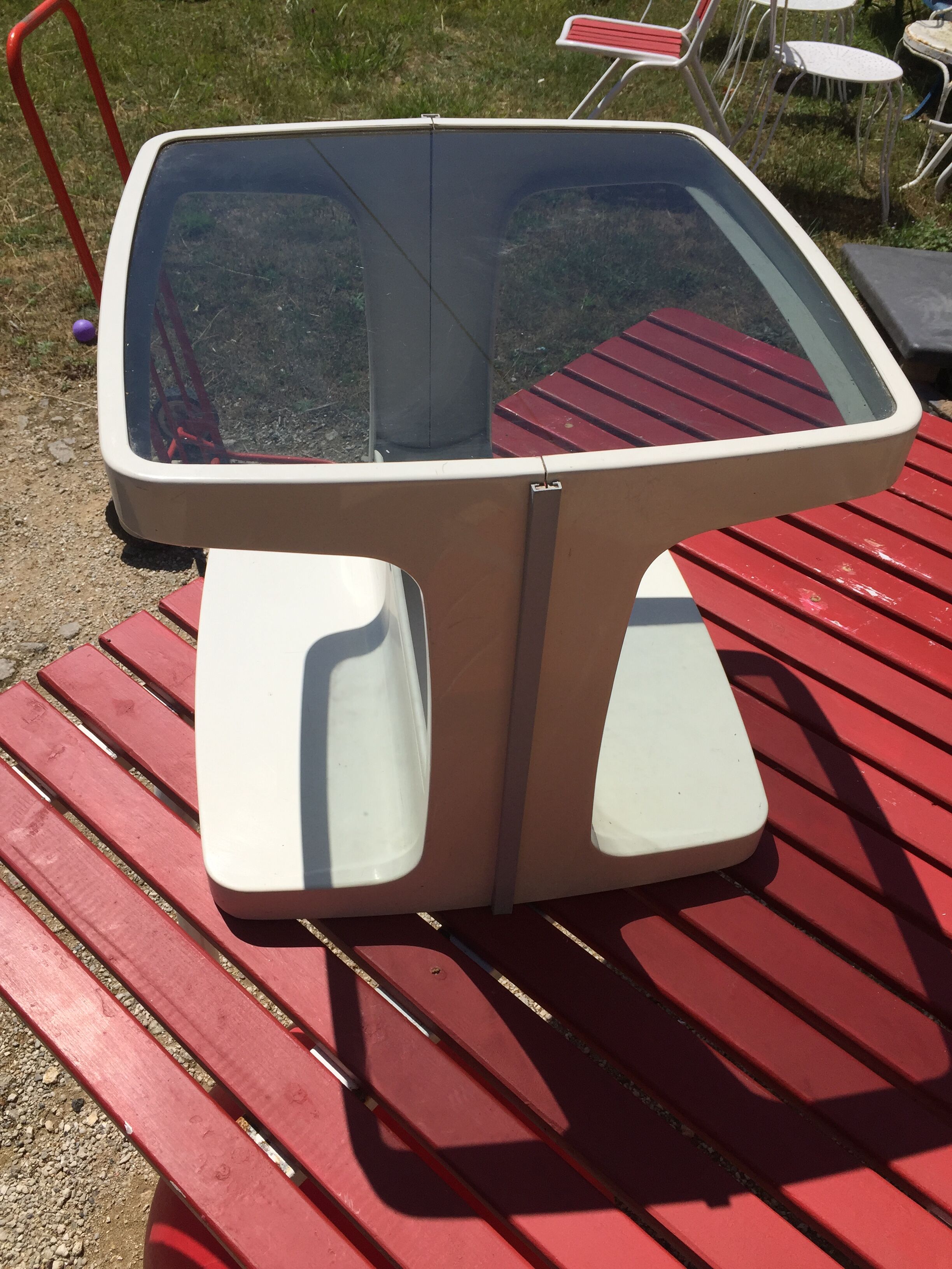 Coffee table bar Mar Held for Prisunic 70s