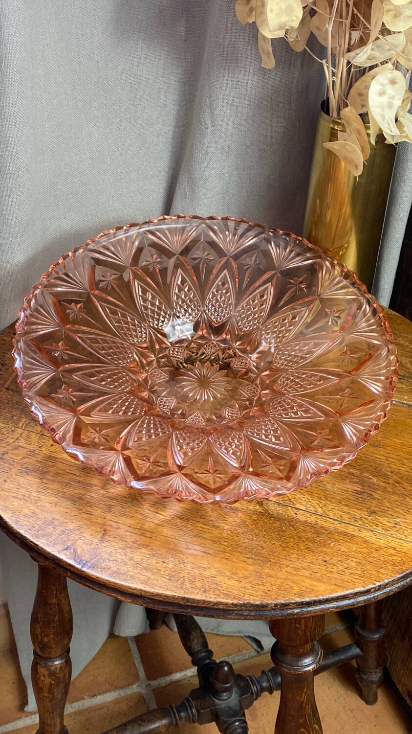 Coupe en verre rose, Rosaline, Luminarc