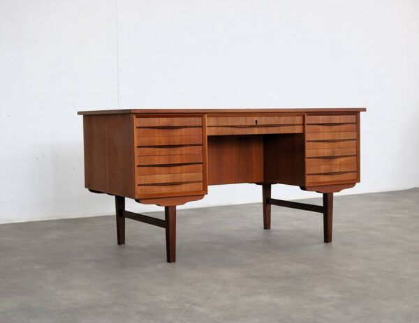 bureau vintage   années 1960   teck   danois