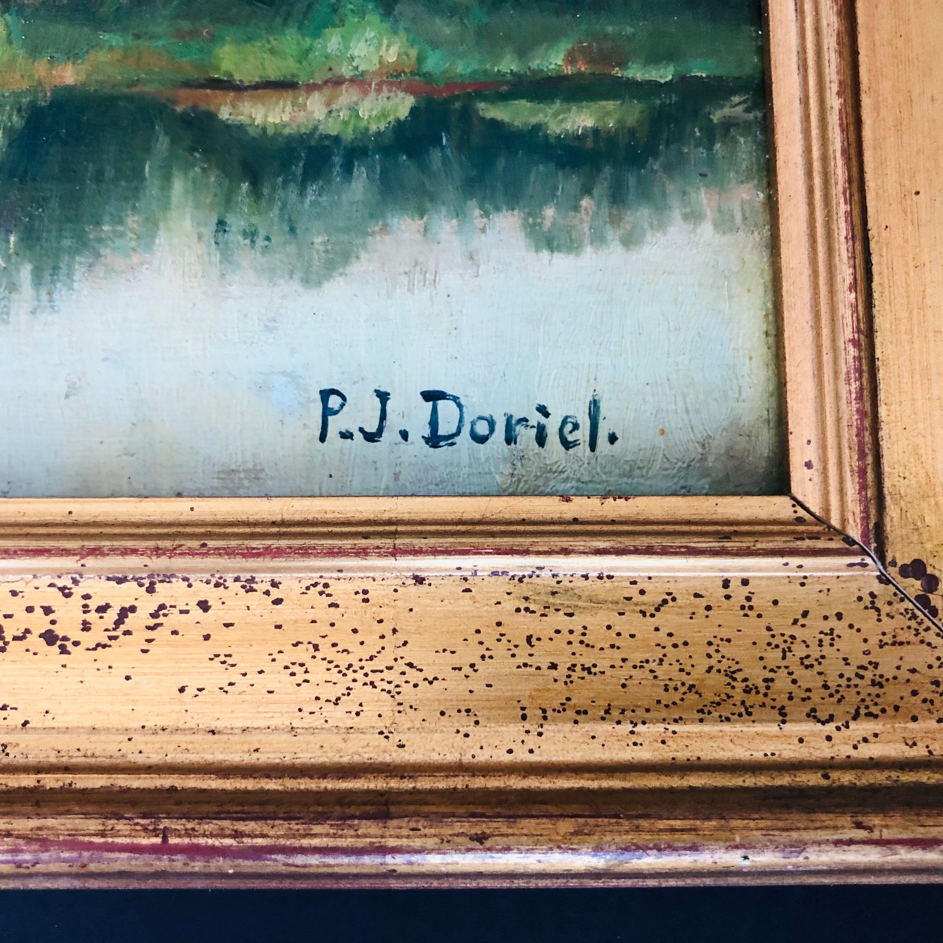 Painting: Riverside Landscape