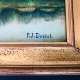 Painting: Riverside Landscape