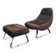 Chaise et ottoman Earth par Percival Lafer, années 1970, Brésil.