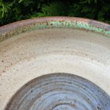 Earthenware pan signed la roue vallauris