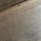 Vintage solid oak craft desk