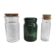 Old glass jars