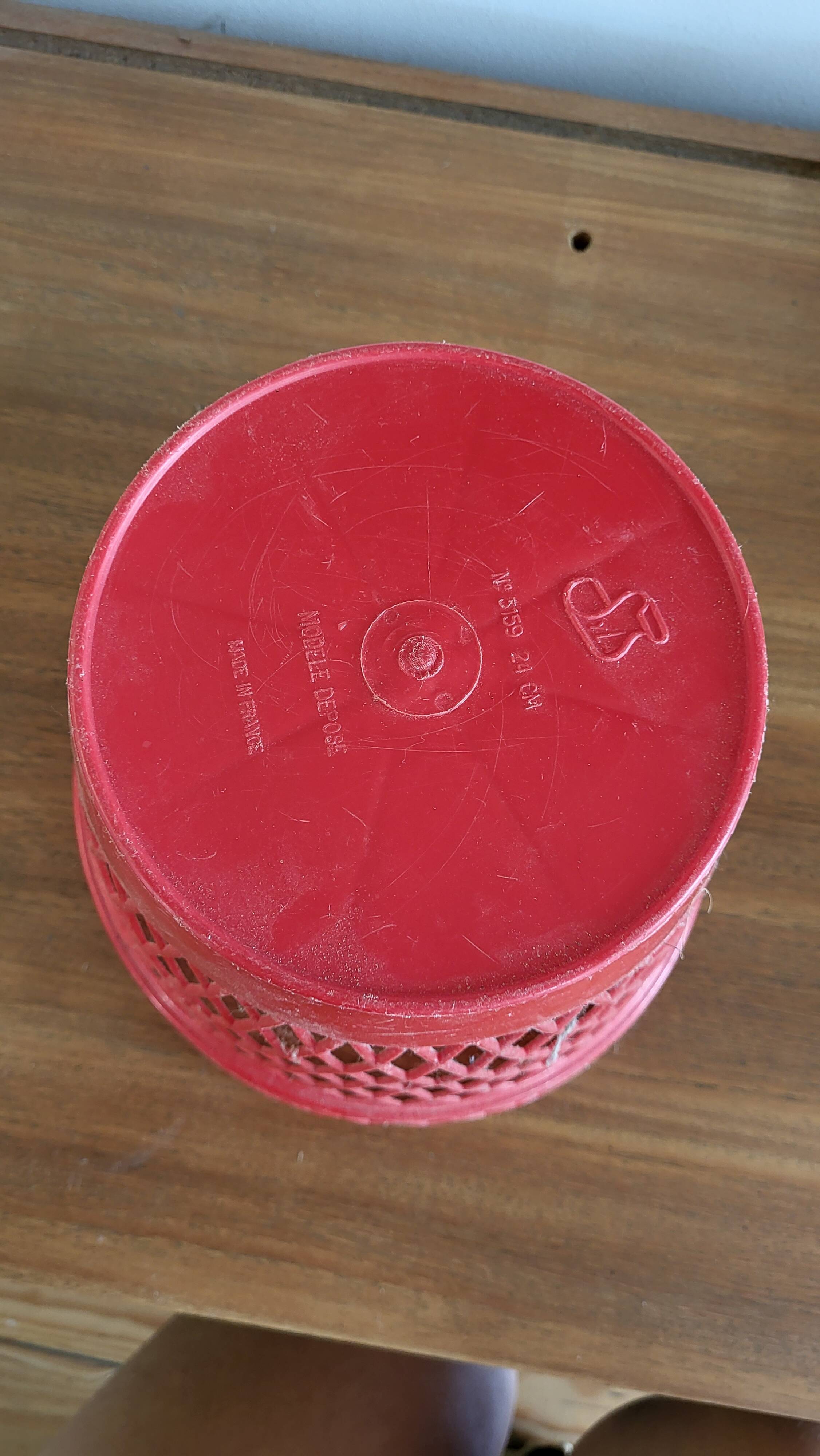 Vintage wastepaper basket