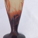 Gallé Lily flower vase