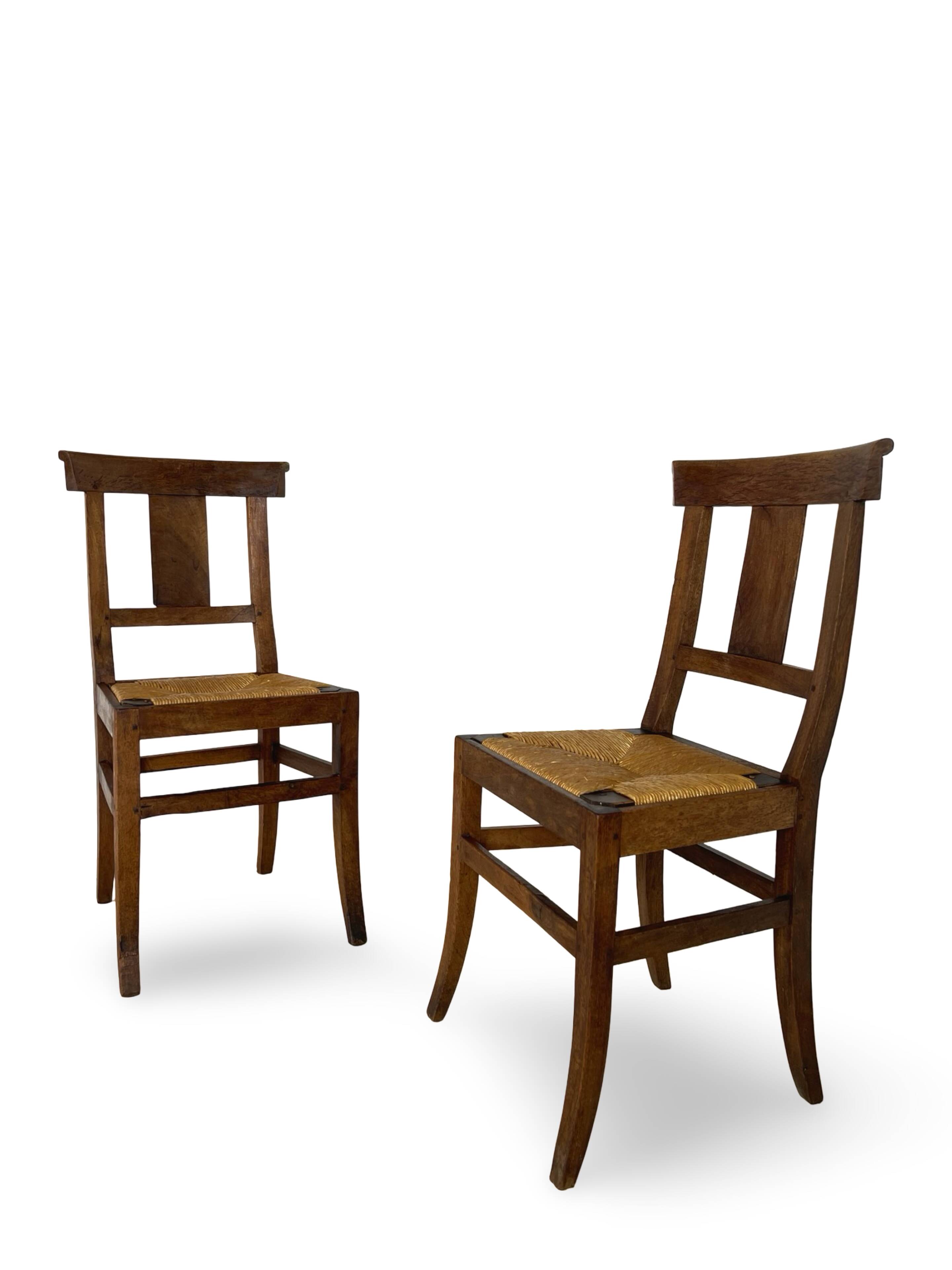italian rustic chairs 1890s