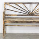 Wooden bench “Sunrise” patina