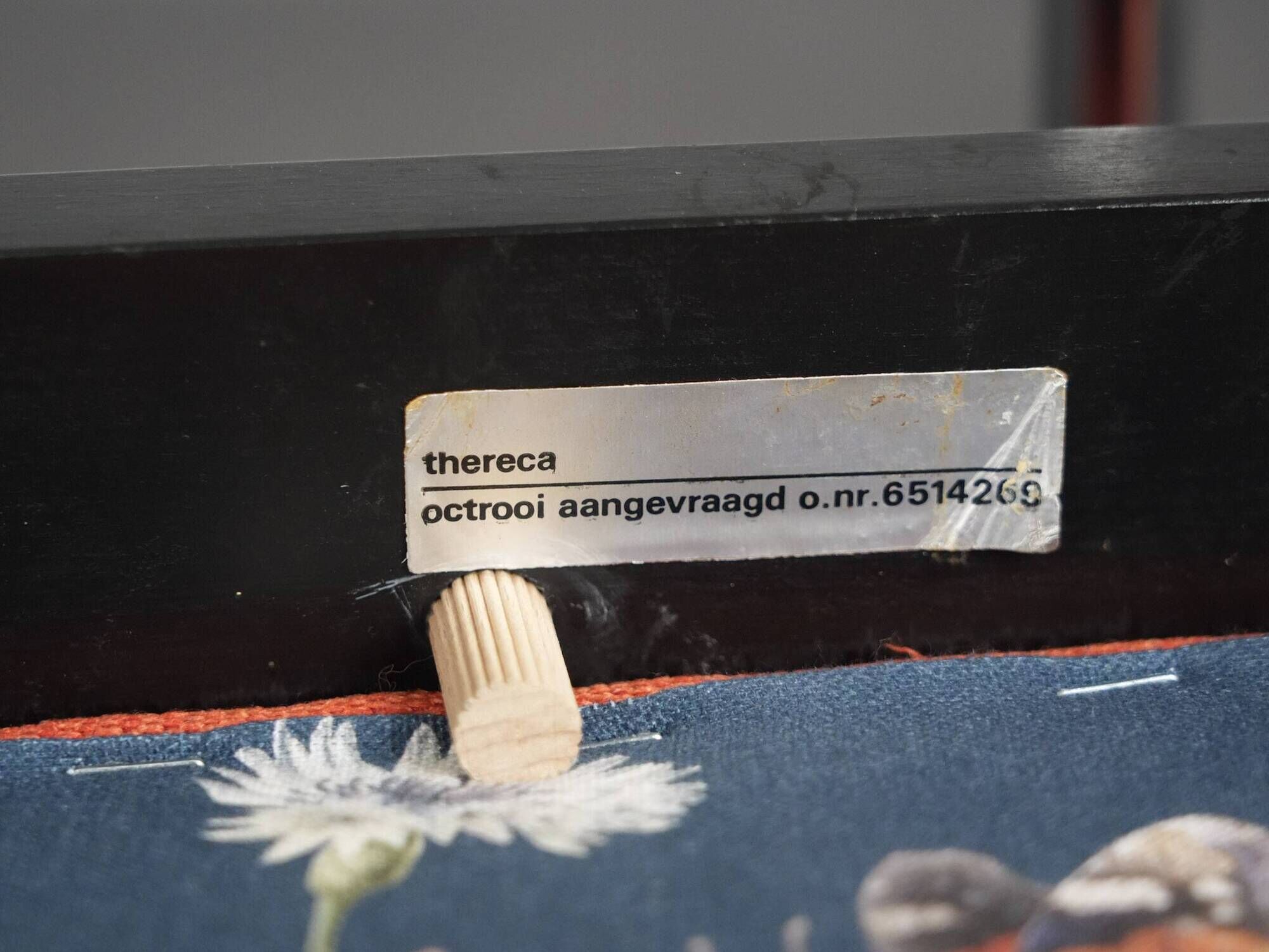 Set of 4 modernist dining chairs by Thereca, Netherlands, 1960s
