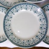 Set of 6 dessert plates from the Moulin des Loups and Hamage model Marceau 211228