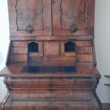 18th century double body walnut desk