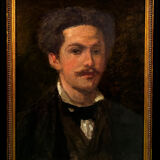 19th century painting, portrait of a man