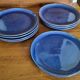Set of 8 Terre E Provence earthenware dessert plates
