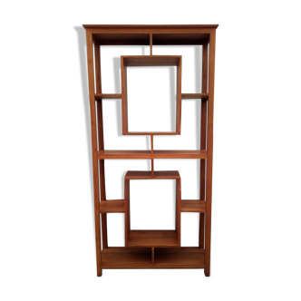 Furniture library and/or presentation, storage, exotic wood