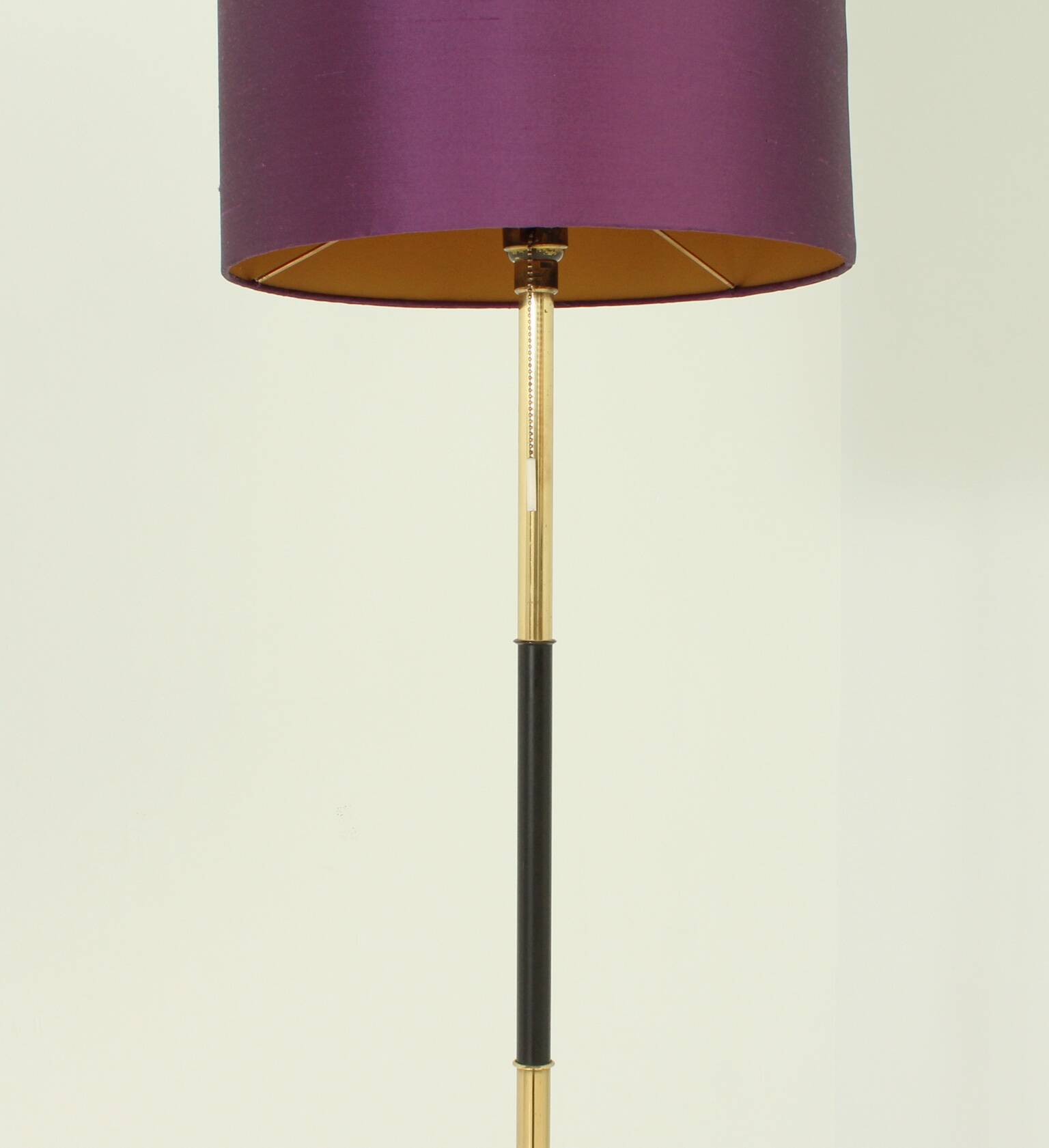 1960s brass floor lamp, Spain