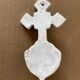 Small antique porcelain wall stoup