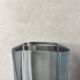 Decorative Swedish Vase, Clear Glass, Stromberg, Mid-Century Modern, Collectible