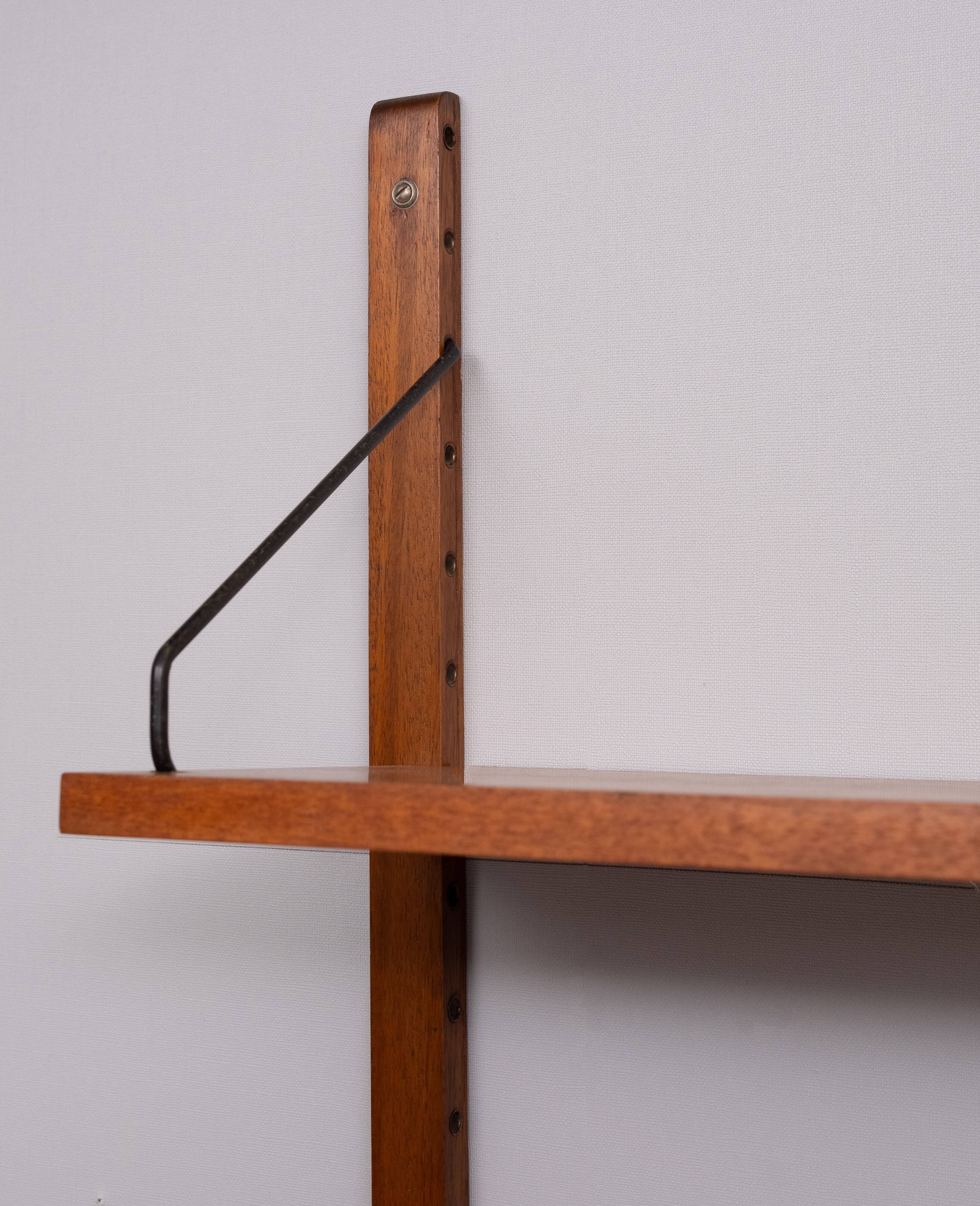 Royal Modular Wall System in Teak by Poul Cadovius Denmark