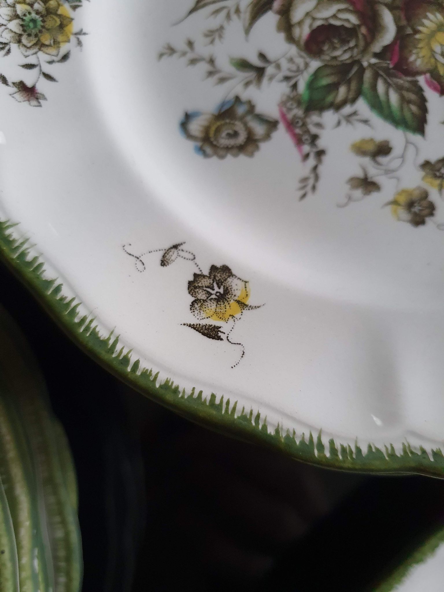 Assiettes et plats Lunéville