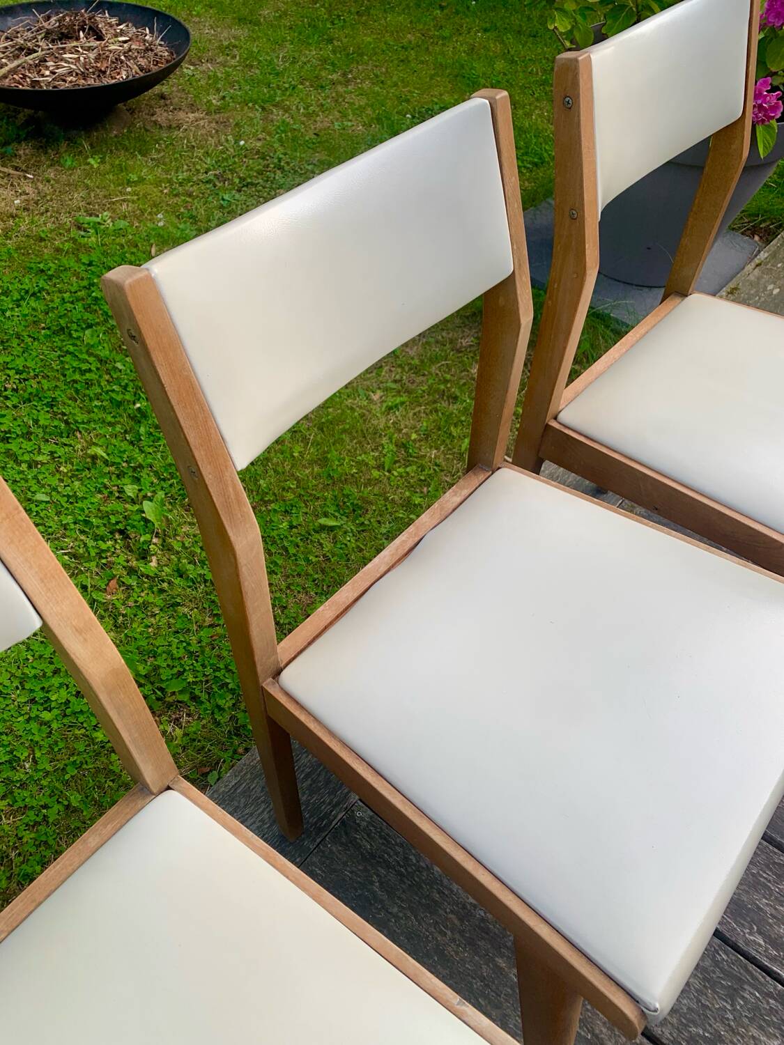4 Vintage Scandinavian Chairs
