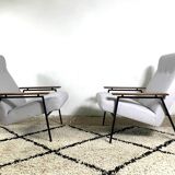Minimalist Armchairs By Rob Parry For Gelderland, 1950s, Set Of 2