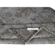Vintage Wool Area Rug Overdyed in Gray for Modern Interiors. Handmade in Turkey